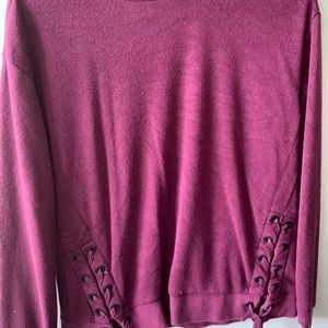 Crew neck sweatshirt